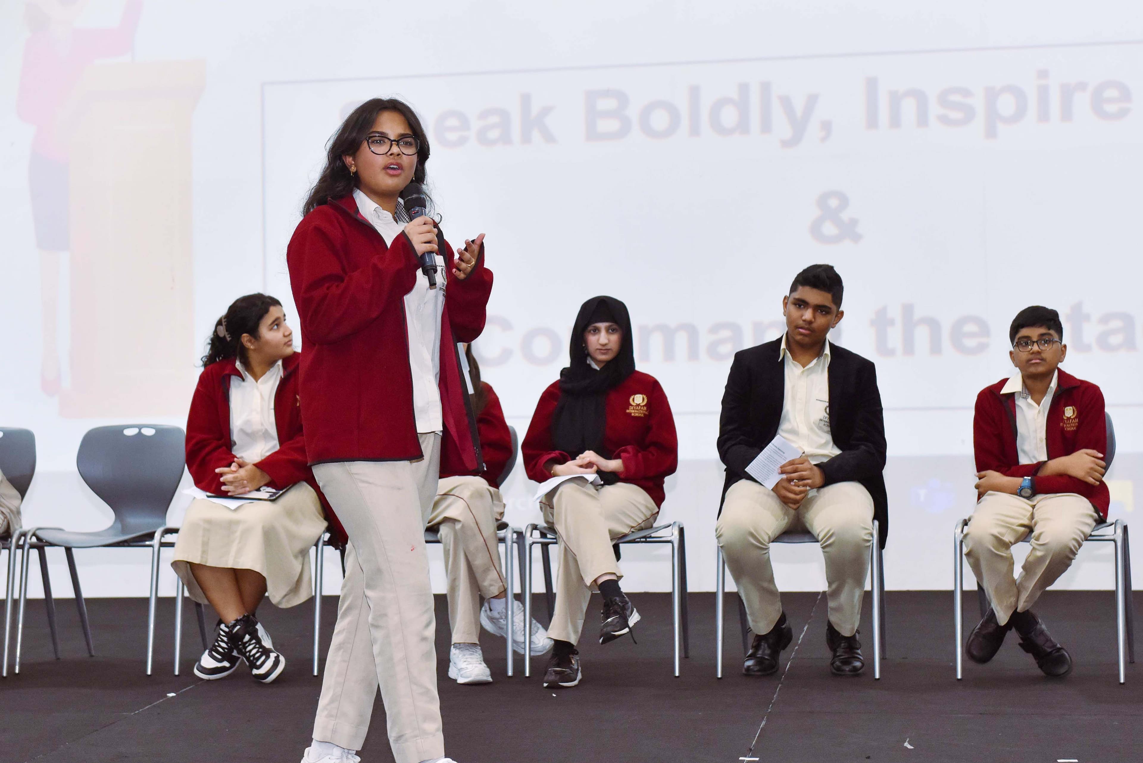 Winnie D’Cunha Public Speaking  Competition