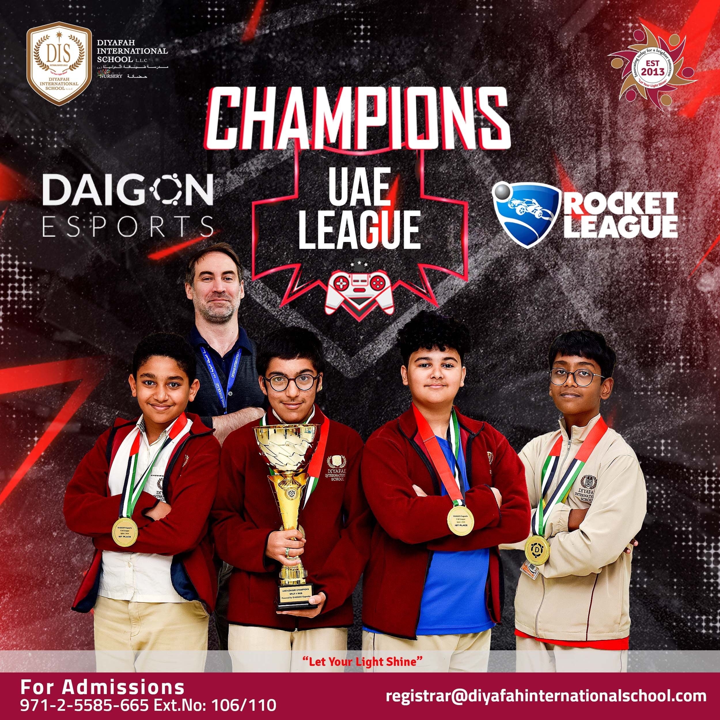 UAE eSports League champions!